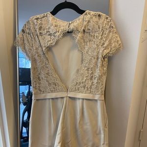 BCBG Max Azria lace trim romper